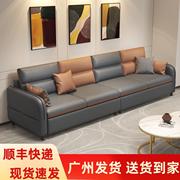 高端布艺沙发客厅组合北欧现代简约科技布沙发小户型