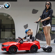 宝马儿童电动车四轮汽车带遥控宝宝玩具汽车可坐大人双人亲子童车