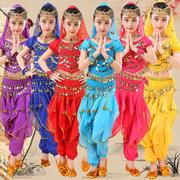 。肚皮舞服装舞蹈演出服儿童，六一节表演服印度舞异域风情小学生新