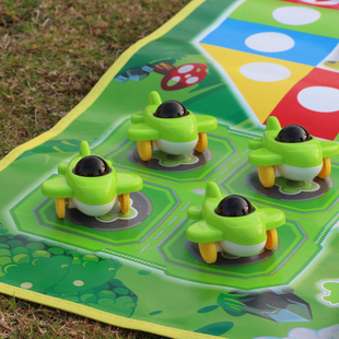 立体飞行棋地毯超大号儿童，棋类玩具桌游益智飞机棋游戏棋亲子地垫