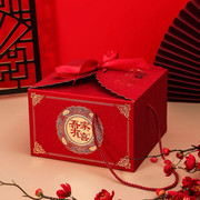 礼盒包装盒空盒寿字回礼袋老人过寿袋做寿生日手提喜糖盒子