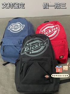 dickies经典印花大logo潮流大容量，书包背包双肩包男女同款情侣款