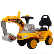儿童挖土机可坐玩具工程车男孩挖掘机可坐人超大号钩机滑行车可骑