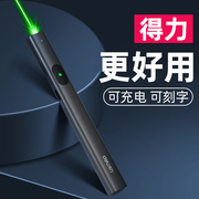 激光笔激光手电筒激光灯，绿光远射大功率强光，usb可充电教鞭镭射红