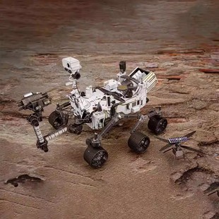 全金属DIY拼装模型 3D立体拼图 火星漫游者坚毅与智慧直升机 玩具