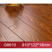 实木地板番龙眼家用仿古全实木地板，年轮木纹理18m8610(122宽版)1