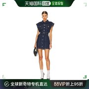 香港直邮潮奢 GRLFRND 女士 天蓝色牛仔背心连衣裙 GF46749881985