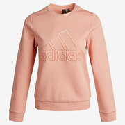 adidas阿迪达斯卫衣女子，樱花粉上衣，运动套头衫gp0703