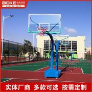 户外可移动篮球架标准式专业比赛方管篮球架成人圆管篮球架