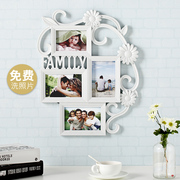相框挂墙连体组合欧式照片，墙客厅卧室6寸简约现代结婚家庭儿童照