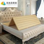 木床加宽硬板折叠床架床垫床头床家居木板床垫简约实木排骨架支撑