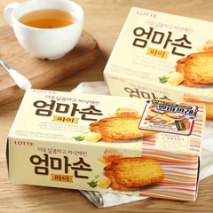 韩国进口食品乐天玛加利饼干零食