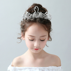 韩版小儿童小女孩公主可爱天鹅
