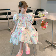 女童夏装连衣裙2023韩版洋气儿童裙子夏季童装小女孩公主裙潮