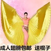 肚皮舞金翅道具成人演出翅膀金翅舞蹈，服360度金翅膀(金翅膀)彩色翅膀