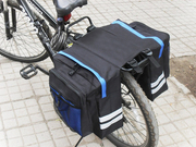 自行车挎包驮包前梁包后货架包防雨山地车，大容量骑行双侧，包单车(包单车)包