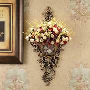 欧式客厅壁挂花盆壁饰墙饰家居墙壁软装饰品玄关花艺挂件复古花瓶