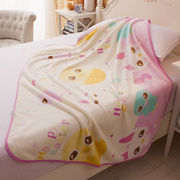 新生儿小毯子婴儿盖毯宝宝小毛毯，儿童毯子小被子春夏季珊瑚绒薄款