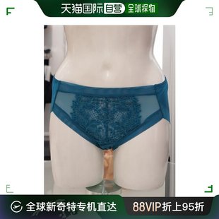韩国直邮triumph刺绣胸罩内裤，套装(tcwbp222绿色)