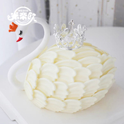 米帝欧网红高端奢华网红创意白天鹅动物奶油生日蛋糕北京同城配送