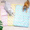 日本冷感~猫垫冰丝透气猫毯子，猫咪睡觉用凉席，猫窝宠物降温垫狗垫