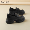 达芙妮Daphne ~松糕乐福鞋女鞋2023秋季厚底英伦风小皮鞋单鞋