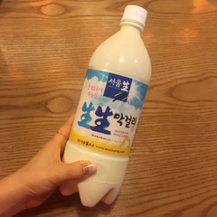 生生米酒950ml韩国进口韩式传统饮料朝鲜族6度米汁