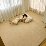 日式竹编地垫客厅榻榻米，垫阳台茶桌凉席，垫子茶室竹地毯打地铺睡垫
