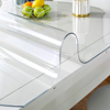 透明餐桌垫pvc软玻璃桌布，防水防油防烫免洗塑料加厚茶几卓垫台布