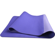 。TPE瑜伽垫6mm标准型 双面防滑 男士运动健身垫愈加垫防滑毯