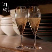 日式木村白葡萄(白葡萄，)酒杯香槟杯家用水晶玻璃，起泡酒杯红酒杯甜酒杯