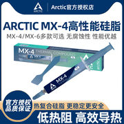 arcticmx-4导热硅脂电脑台式机笔记本，cpu散热mx4硅胶显卡导热膏