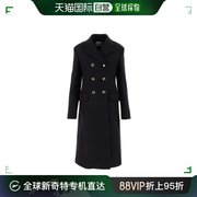 99新未使用香港直邮miumiu双排扣长袖大衣ms196612u5s232