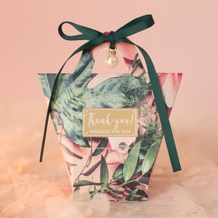创意韩欧式糖果礼盒结婚礼喜糖盒粉色个性小号纸盒子网红同款
