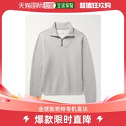 香港直邮潮奢 Les Tien 男士Yacht 棉针织半拉链运动衫