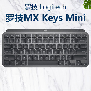 适用于罗技MX keys Mini无线蓝牙键盘保护膜台式机电脑办公超薄智能背光按键防尘套凹凸垫罩带印字键位配件