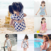 韩国儿童可爱连体游泳衣宝宝女孩泳装1-3-5岁0小童女婴幼儿泳衣
