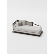 新中式贵妃椅白蜡木，现代家用躺椅实木高端沙发，床客厅贵妃单人