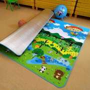 宝宝爬爬垫加厚家用游戏毯无味单面儿童婴儿客厅地垫1.8米2可折叠