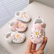 婴儿鞋子夏季0-6-12月婴幼，儿女宝宝凉鞋一岁宝宝学步鞋软底鞋