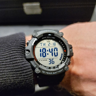 10年电力卡西欧casio电子手表，男表gshock防水运动ae-1500wh-1a