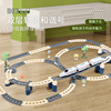 和谐号铁火车双层拼装轨道，车玩具孩电动小火车动车模型复兴号