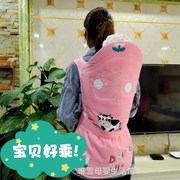 云南贵州传统老式婴儿背带后背式夏薄款宝宝背扇纯棉外出背娃神器