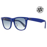 Ray-Ban Unisex Low Bridge Fit Sunglasses RB2140F 13193F Blue
