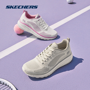 skechers斯凯奇女鞋超轻软底，休闲运动鞋网面透气跑步鞋女