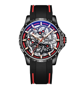 星皇starkin-hl55多层镂空设计进口机械机芯时尚运动腕表