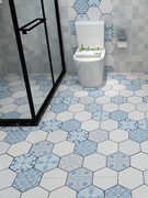 加厚耐磨卫生间防水地板贴自粘阳台浴室厨房，防滑地贴厕所瓷砖贴纸
