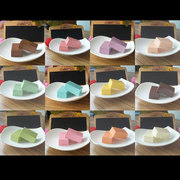 Diy巧克力原料块 甜甜圈淋膜蛋糕棒棒糖冰糖葫芦用砖12彩色可选