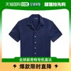 香港直邮潮奢 Polo Ralph Lauren Polo 拉夫 劳伦 男士亚麻短袖衬