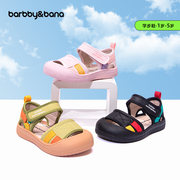 芭比班纳夏季宝宝凉鞋儿童机能，鞋男女小童软底防滑学步鞋子